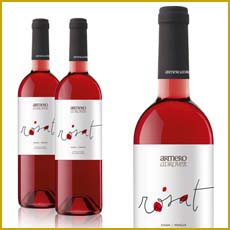 Armero Adrover Rosat syrah/merlot. (Caja 6 botellas)